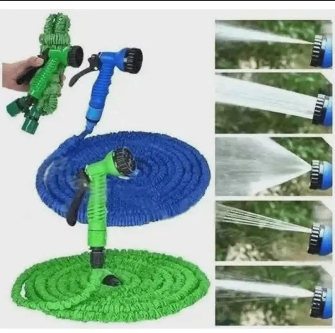 Mangueira Mágica 30 Metros - Expansível e Retrátil para Jardim e Lavagem