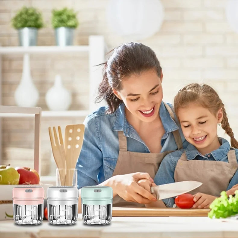 Moedor de Carne Elétrico Portátil