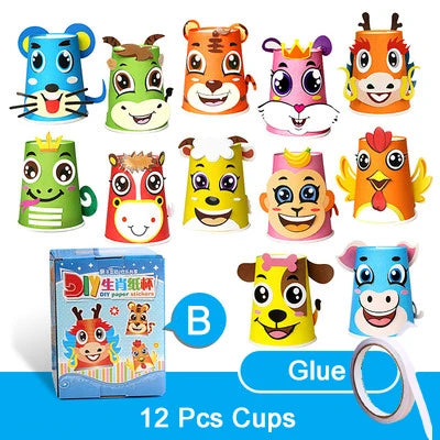 Copos Animais Infantil Personalizados