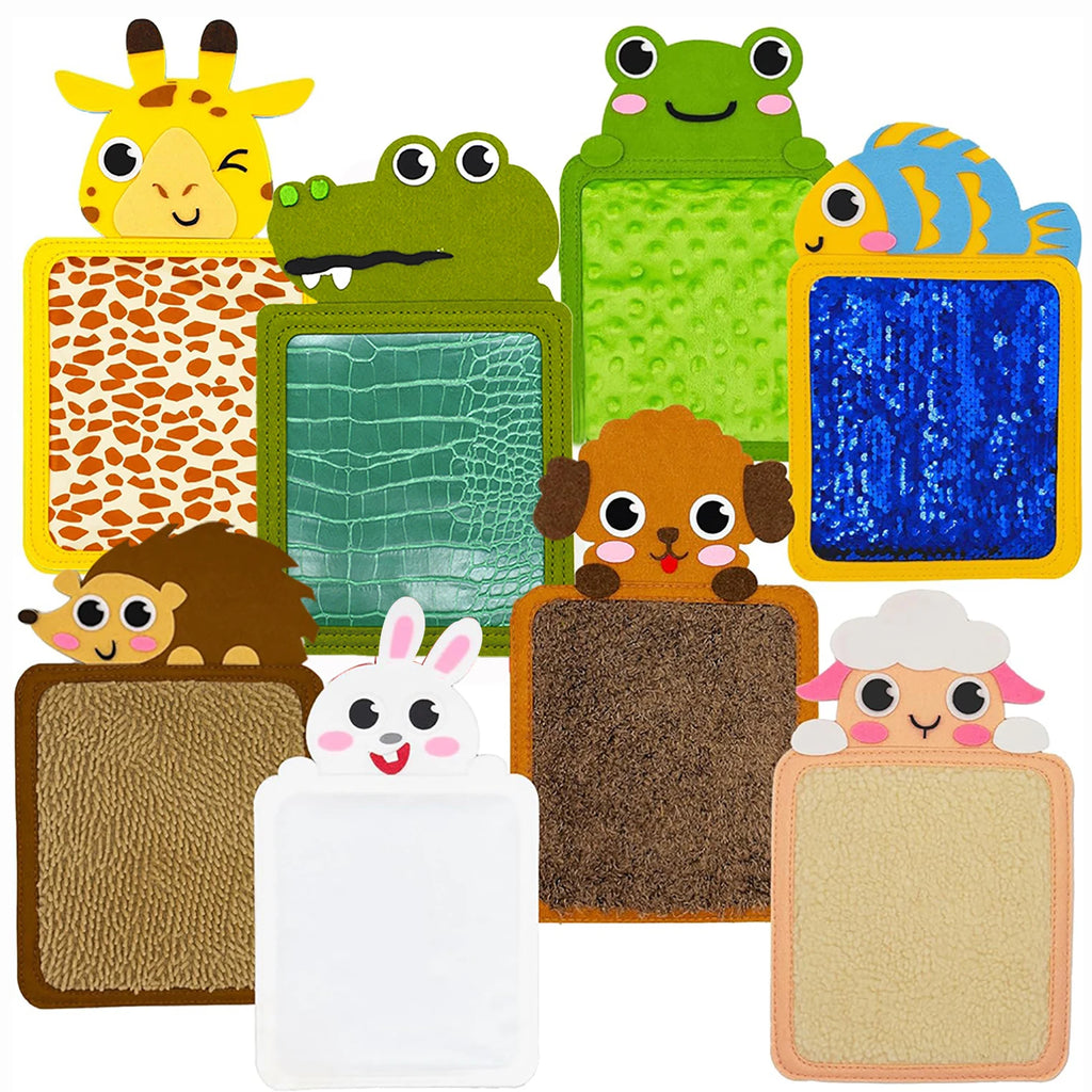 Maleta Temática de Cores para Desenvolvimento Sensorial Tátil