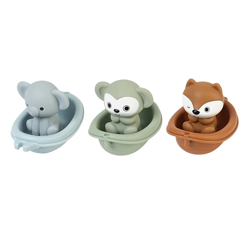 Fantoche de Dedo para Banho de Criança 3pcs