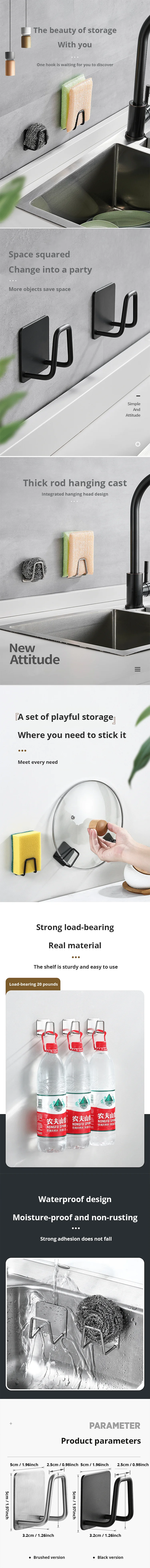 Porta Esponja Adesivo 2pcs