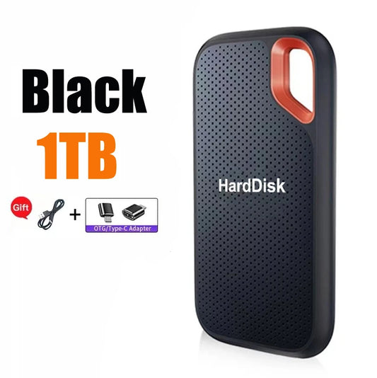 SSD Portátil 1TB Alta Velocidade - Transferência USB 3.2 Type-C