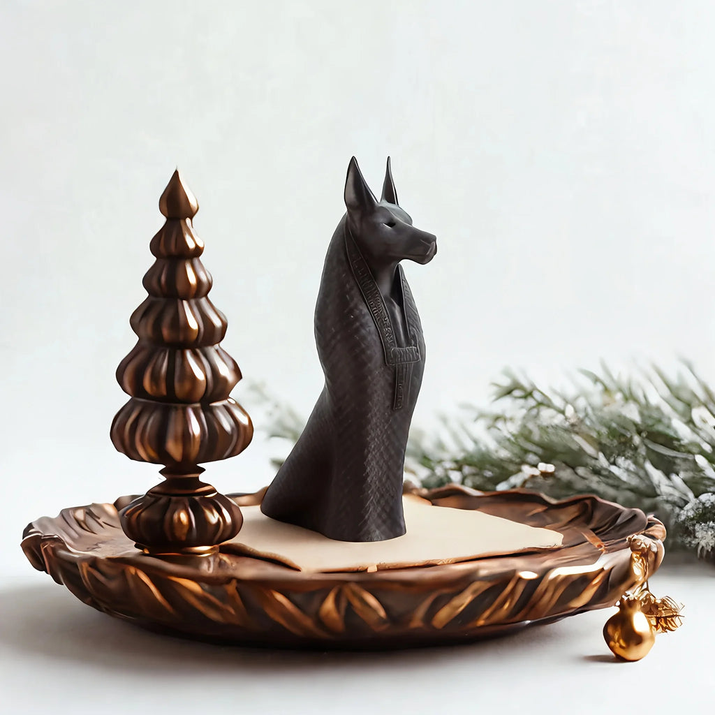Estátua Anúbis Black de Decoração