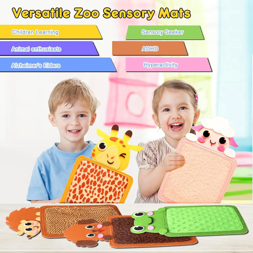 Maleta Temática de Cores para Desenvolvimento Sensorial Tátil