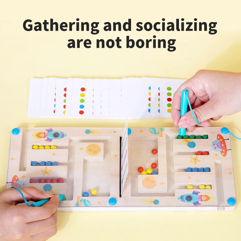 Placa de Labirinto Magnético