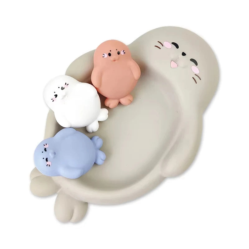 Fantoche de Dedo para Banho de Criança 3pcs