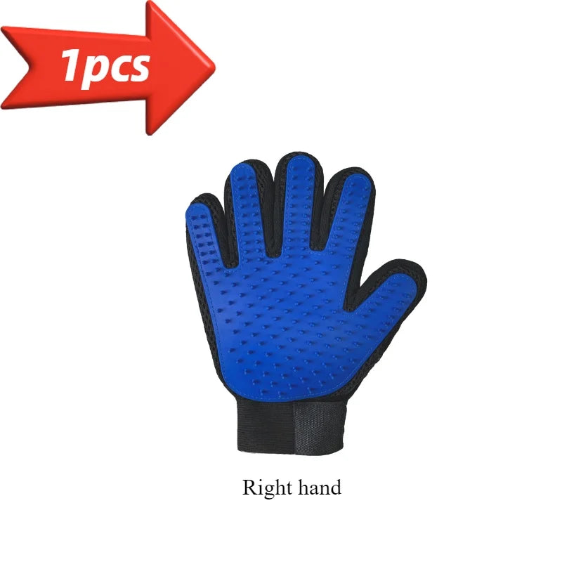 Luva Silicone para Pelos - Escova e Remove Pelo de Cães e Gatos