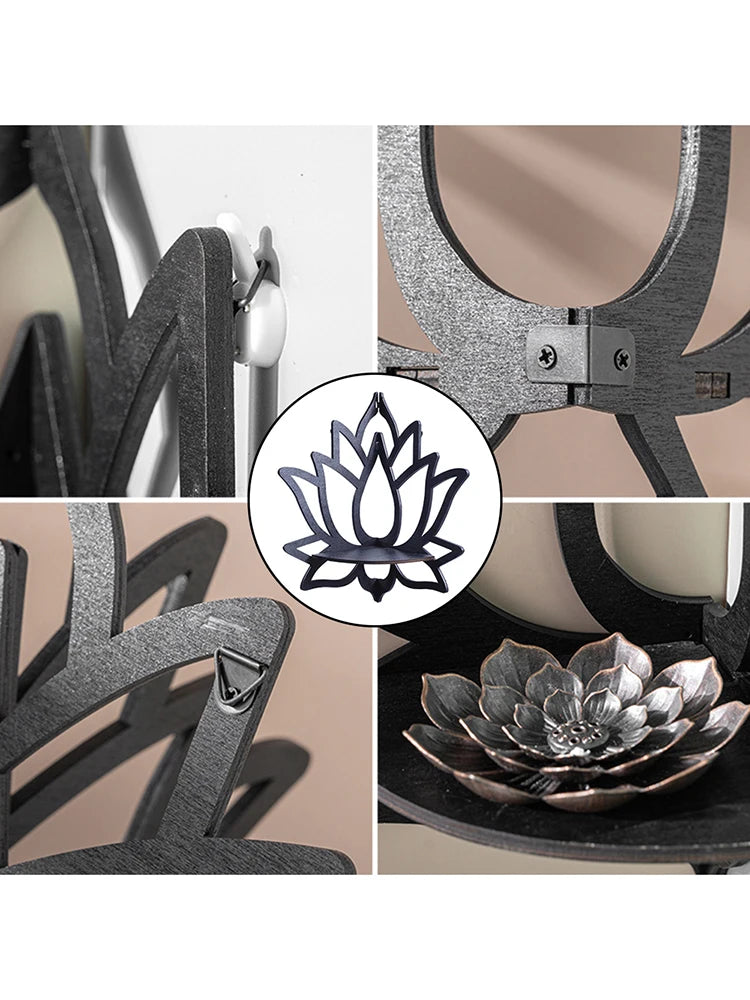 Rack Suspenso Flor de Lótus Decoração