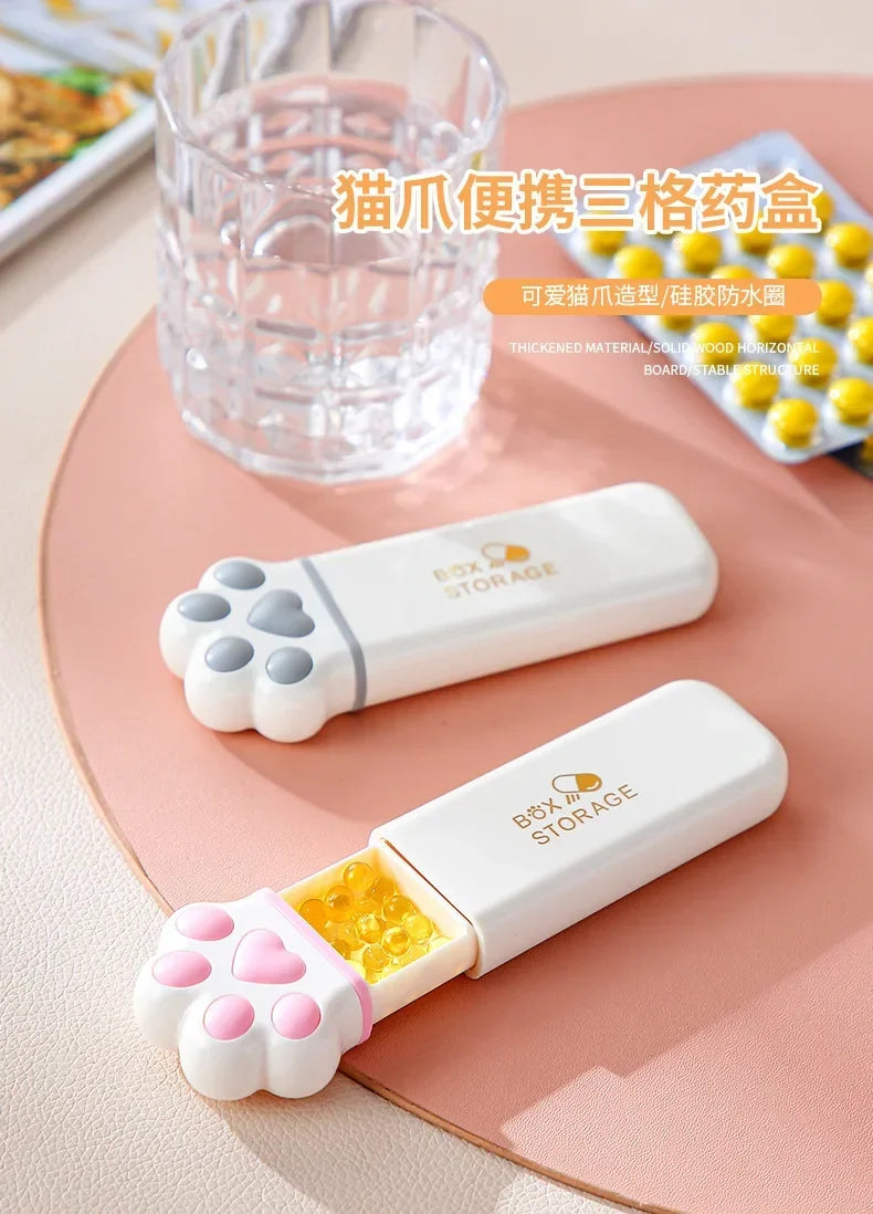 Mini Caixa de Armazenamento de Remédios Box Storage®