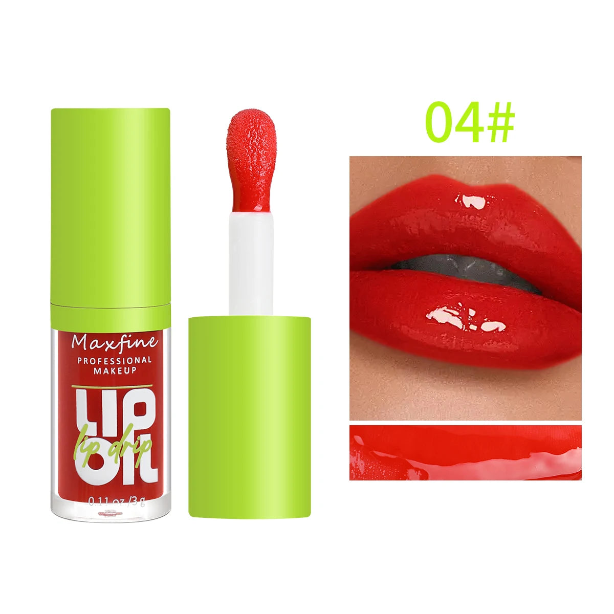 Gloss LimpDrip Vermelho Escarlate