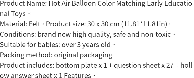 Brinquedo de Raciocínio Lógico para Desenvolvimento da Criança