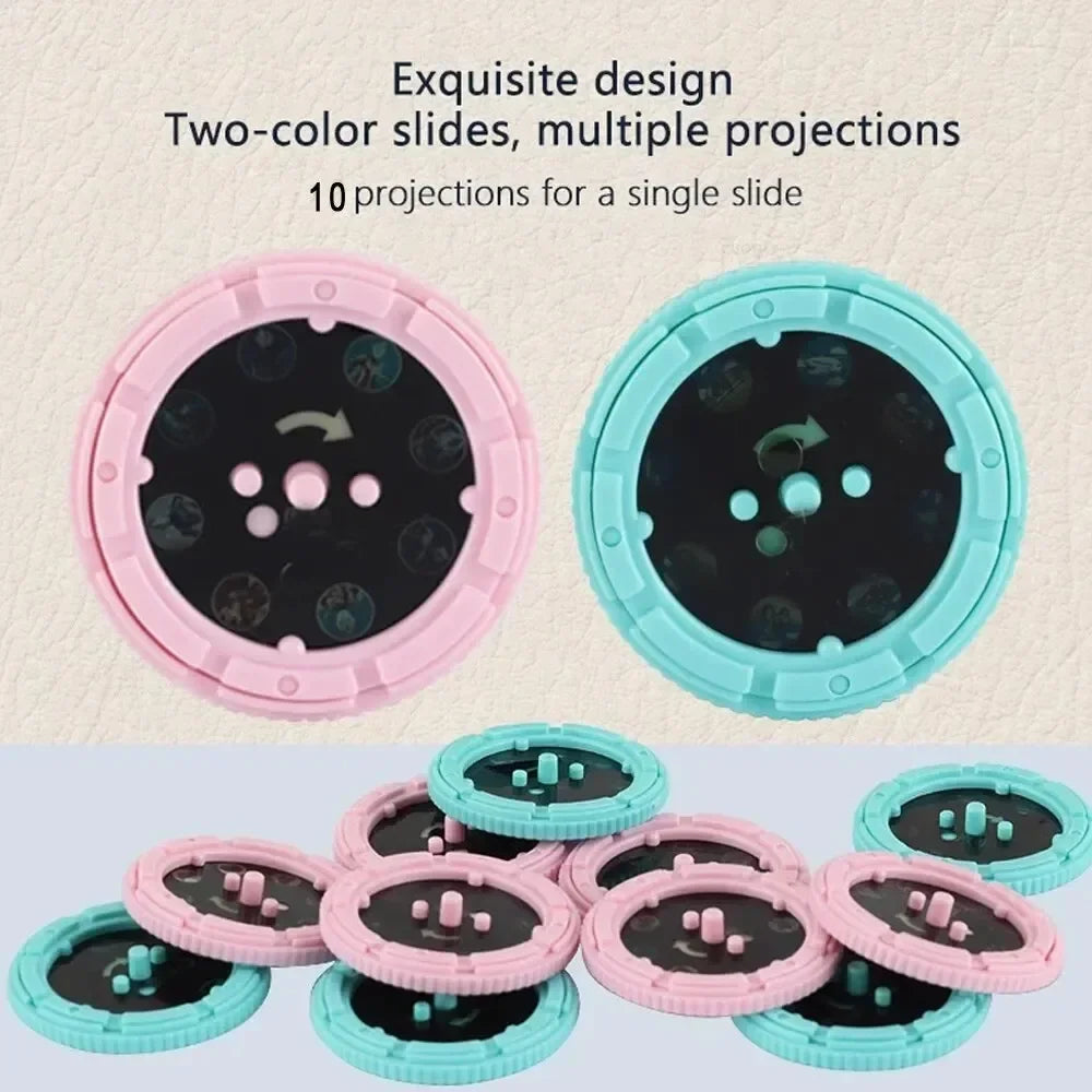 Lanterna de Projeção 3D para Crianças