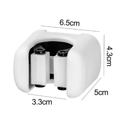 Organizador de Vassoura e Pá - Suporte Adesivo sem Furação para Cozinha e Banheiro