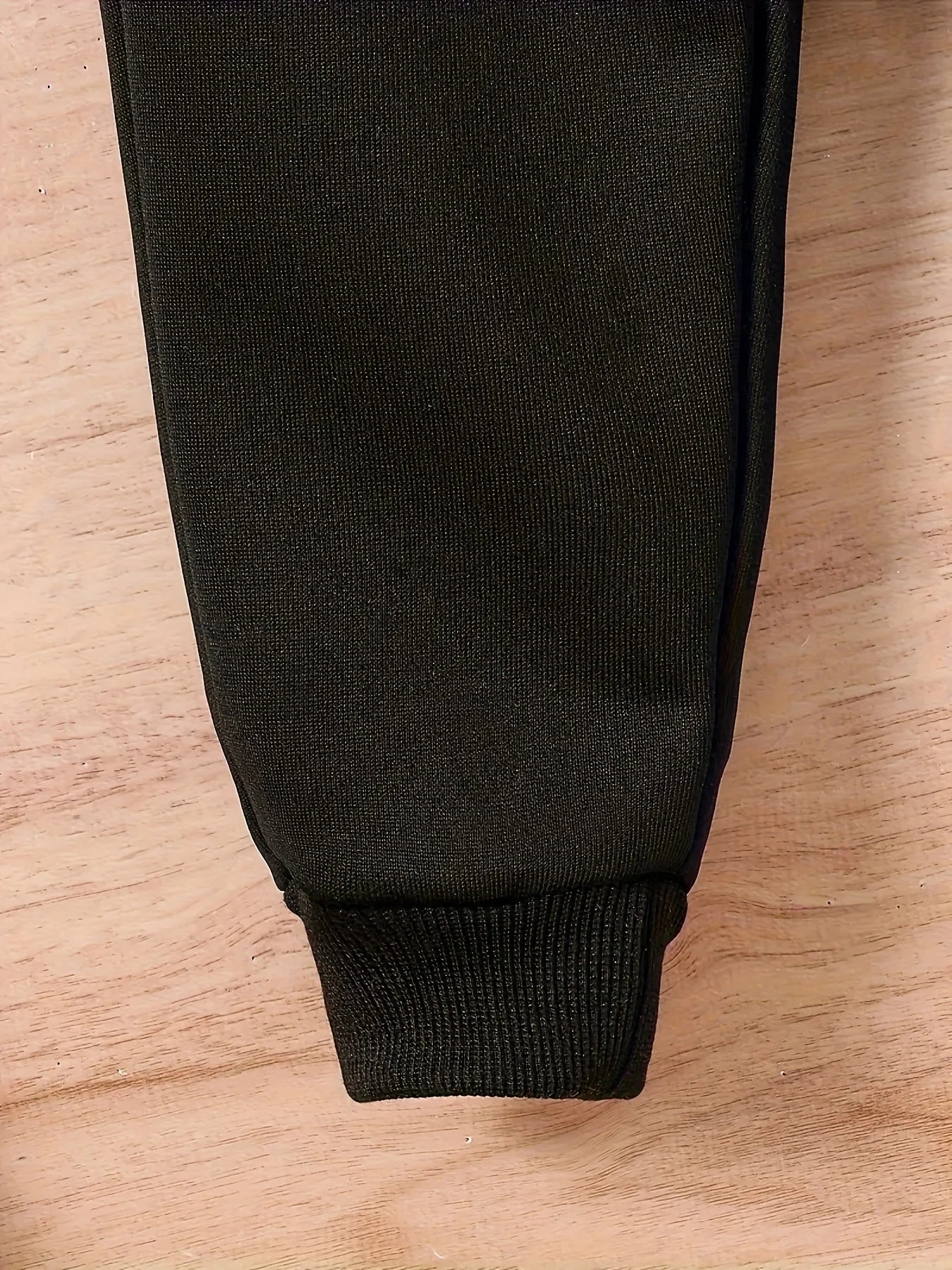 Conjunto Milano Moletom + Calça Esportiva Preto Militar