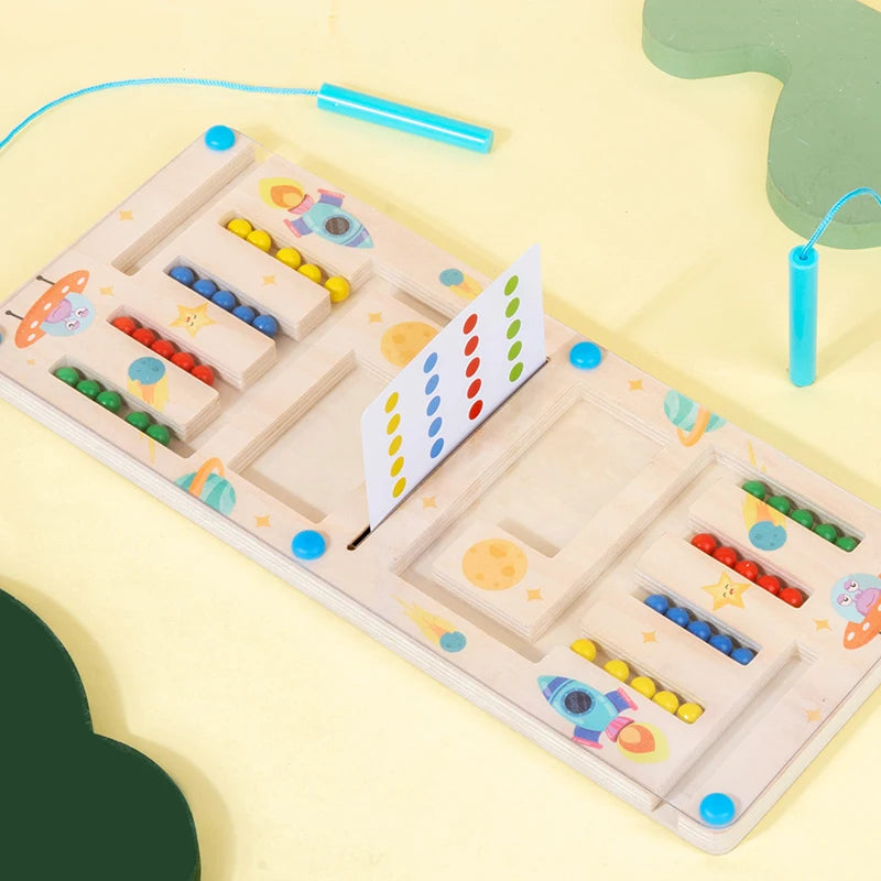 Placa de Labirinto Magnético