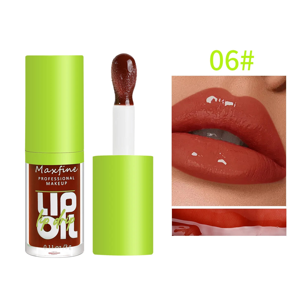 Gloss LimpDrip Castanho Rubi