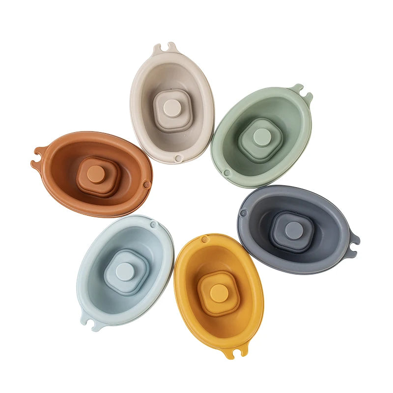 Fantoche de Dedo para Banho de Criança 3pcs