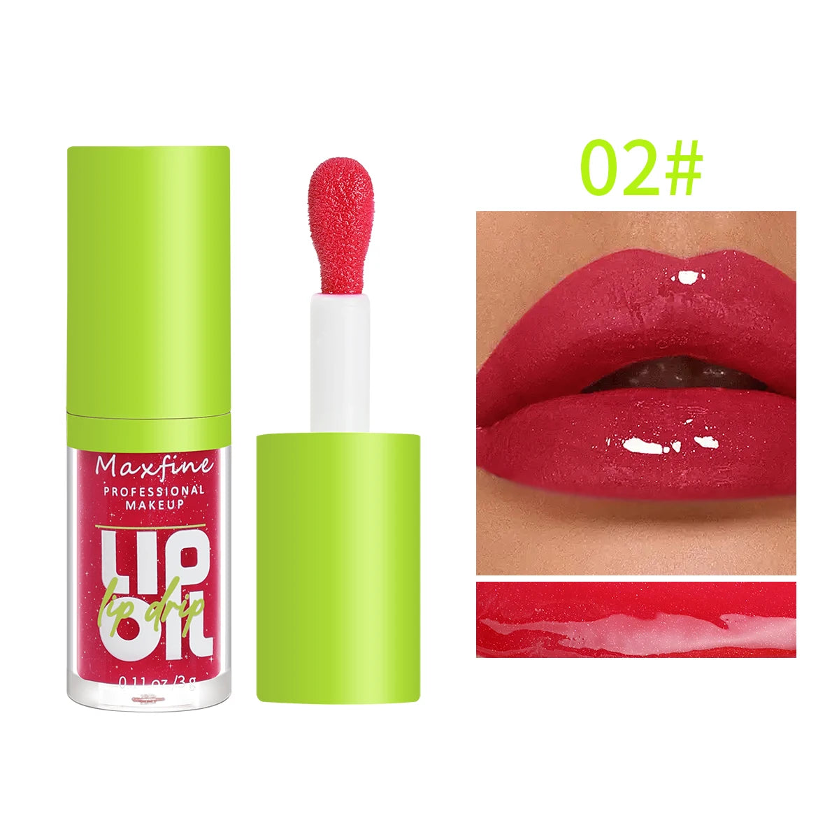 Gloss LimpDrip Vermelho Carmim