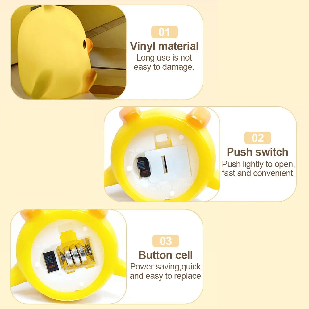 Luminária Pato Desenho Animado