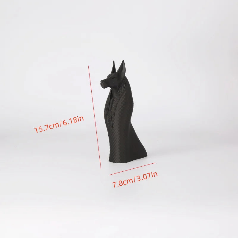 Estátua Anúbis Black de Decoração