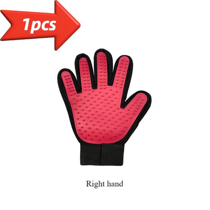 Luva Silicone para Pelos - Escova e Remove Pelo de Cães e Gatos