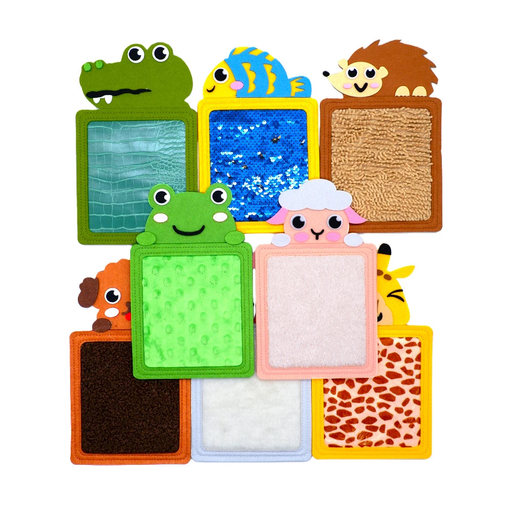 Maleta Temática de Cores para Desenvolvimento Sensorial Tátil