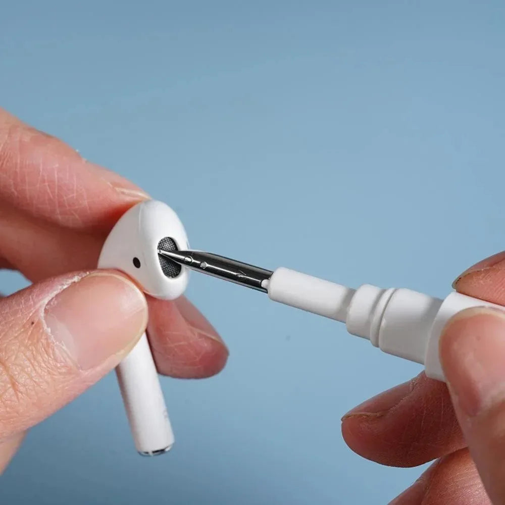 Kit Limpeza para Fones 13 em 1 - Caneta de Limpeza para AirPods e Earbuds