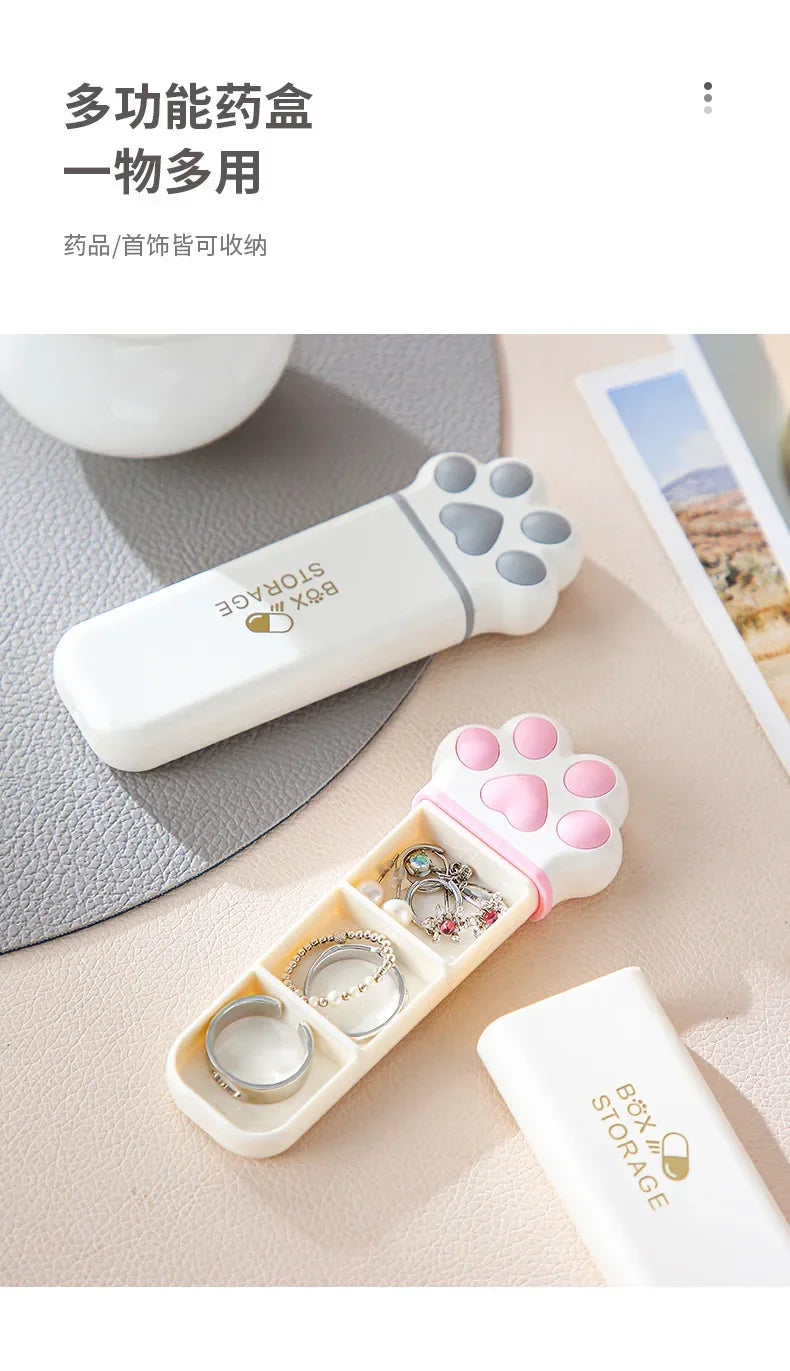 Mini Caixa de Armazenamento de Remédios Box Storage®