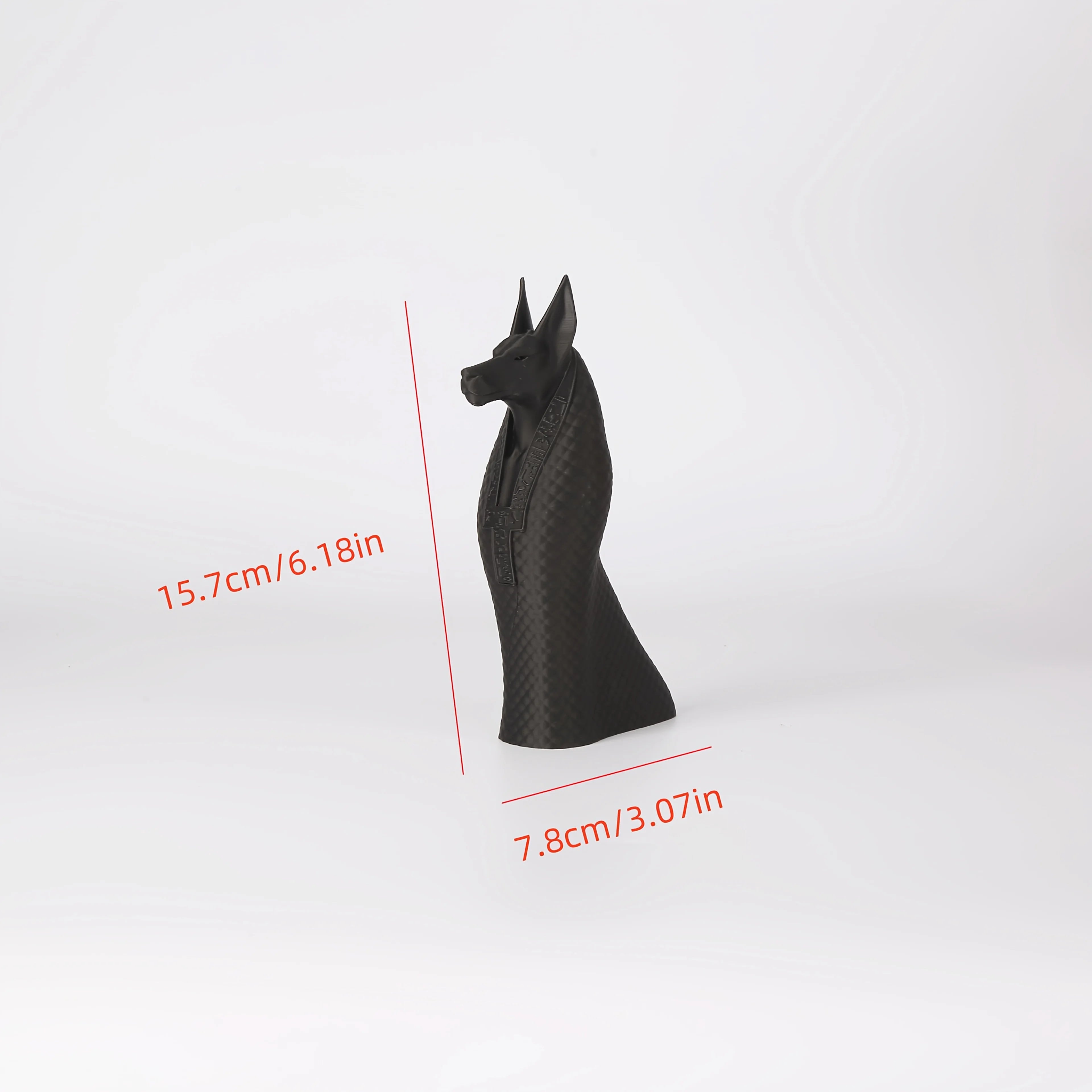 Estátua Anúbis Black de Decoração