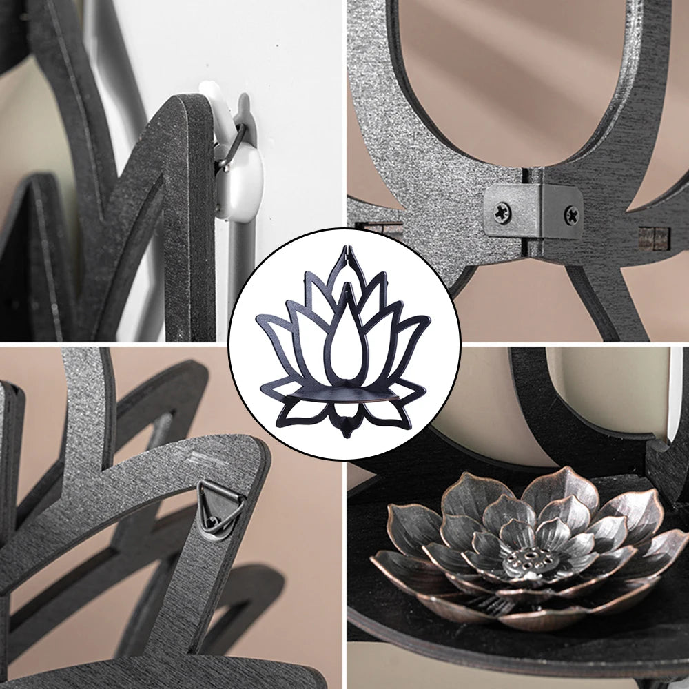 Rack Suspenso Flor de Lótus Decoração