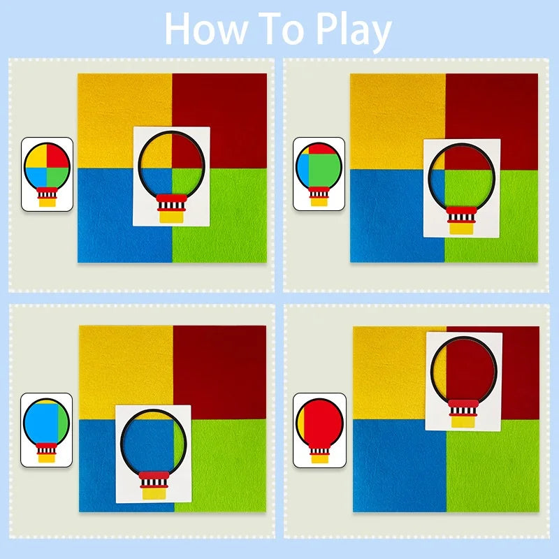 Brinquedo de Raciocínio Lógico para Desenvolvimento da Criança