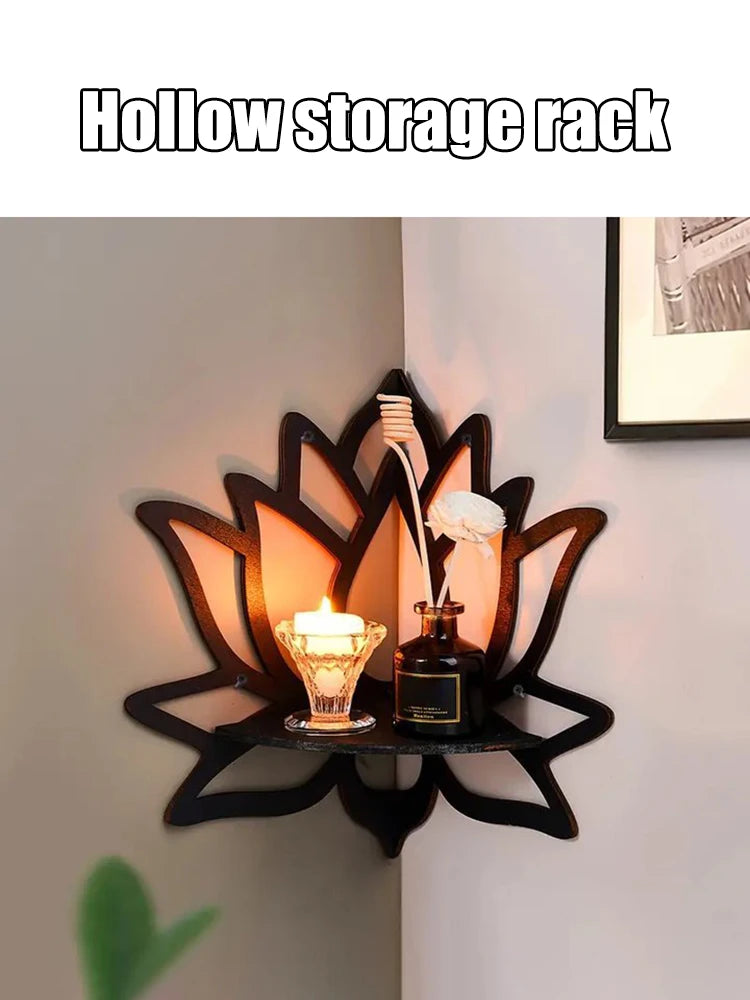 Rack Suspenso Flor de Lótus Decoração