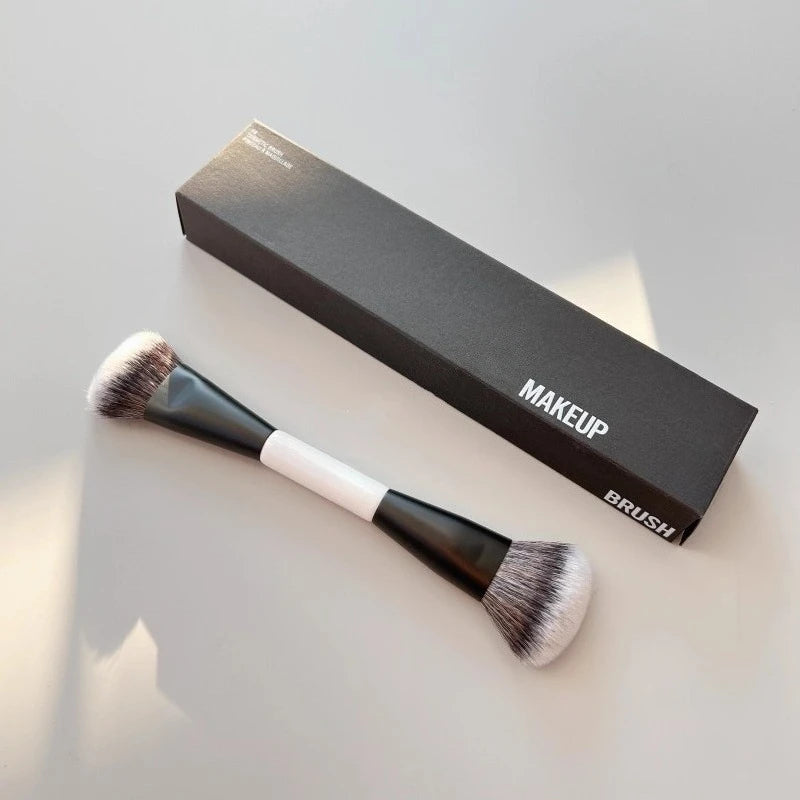 Pincel Facial 2 em 1 Makeup Brush