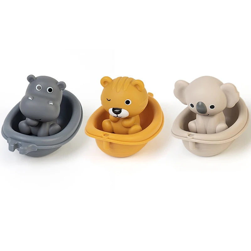 Fantoche de Dedo para Banho de Criança 3pcs