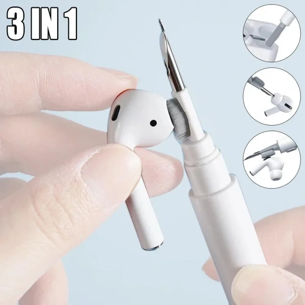 Kit Limpeza para Fones 13 em 1 - Caneta de Limpeza para AirPods e Earbuds