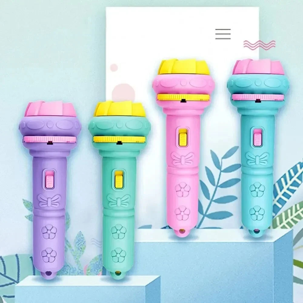 Lanterna de Projeção 3D para Crianças