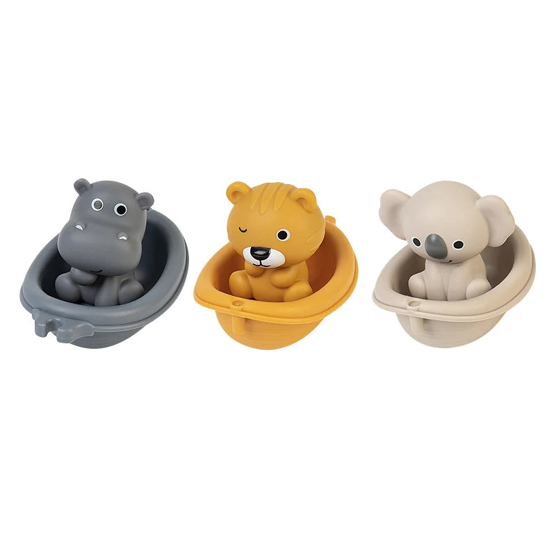 Fantoche de Dedo para Banho de Criança 3pcs