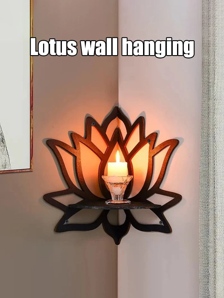 Rack Suspenso Flor de Lótus Decoração