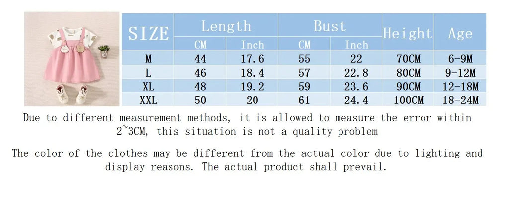 Vestido Manga Curta Bebê Feminino