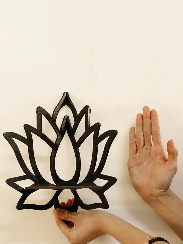 Rack Suspenso Flor de Lótus Decoração