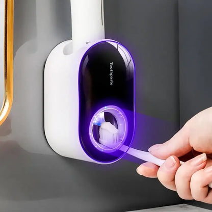 Espremedor de Pasta Automático - Organizador de Parede para Banheiro